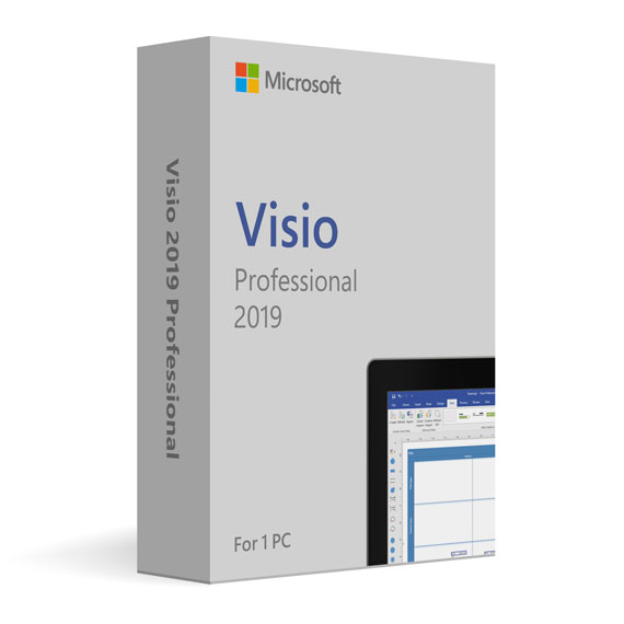 Microsoft Visio Professionnel 2019 pour Windows